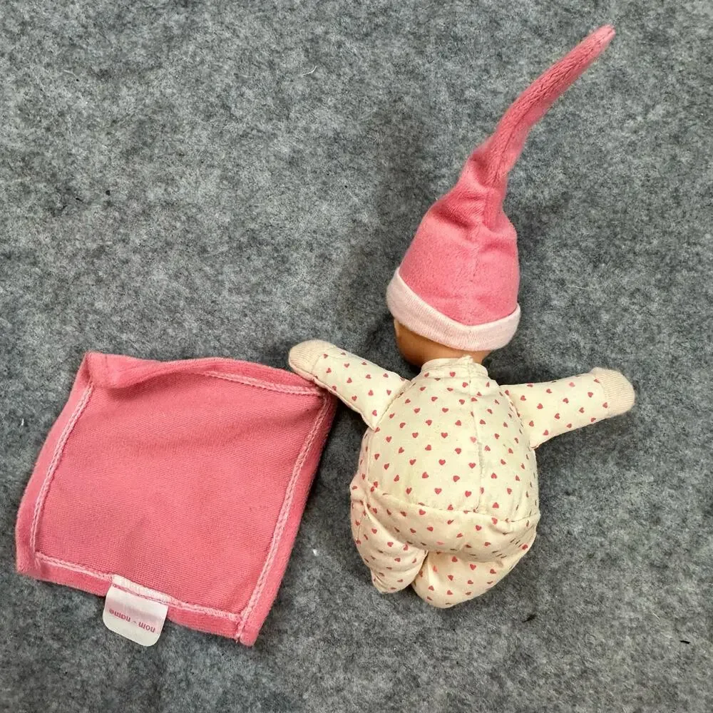 Corolle MiniReve Mini Reve Pink Heart Riviera Doll Blanket Mini
